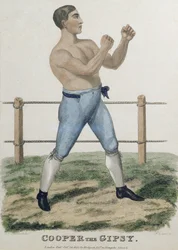 Cooper le Gitan, gravé par P. Roberts, publié en 1822
